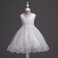 new 2020 teenage girls dress summer childrens clothing party elegant princess long tulle baby girls kids lace ceremony dresses
