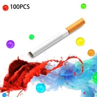 100 шт. бусины для сигарет, фрукты, кофе, мятный вкус, держатель для сигарет, аксессуары для курения, стеклянная бутылка, держатель для сигарет, фильтр