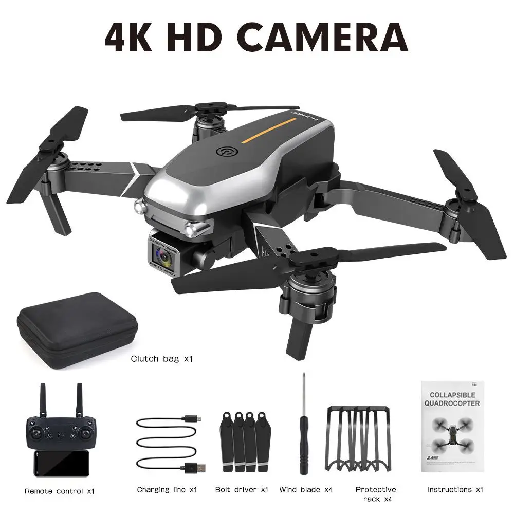 

Складной мини-Дрон Hj95 Fpv четырехосные дроны Wi-Fi передача в реальном времени воздушный Квадрокоптер высокой четкости