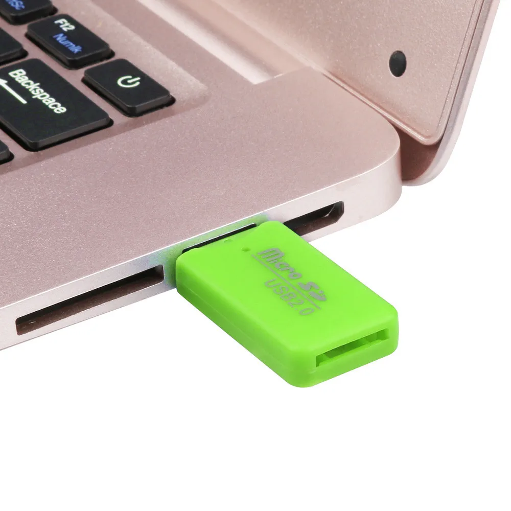 Кард-ридер Портативный высокоскоростной кард-ридер мини USB 2 0 OTG Micro SD TF адаптер