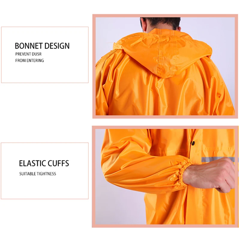 100% мотоциклетные водонепроницаемые рабочие дождевики одежда комбинированные