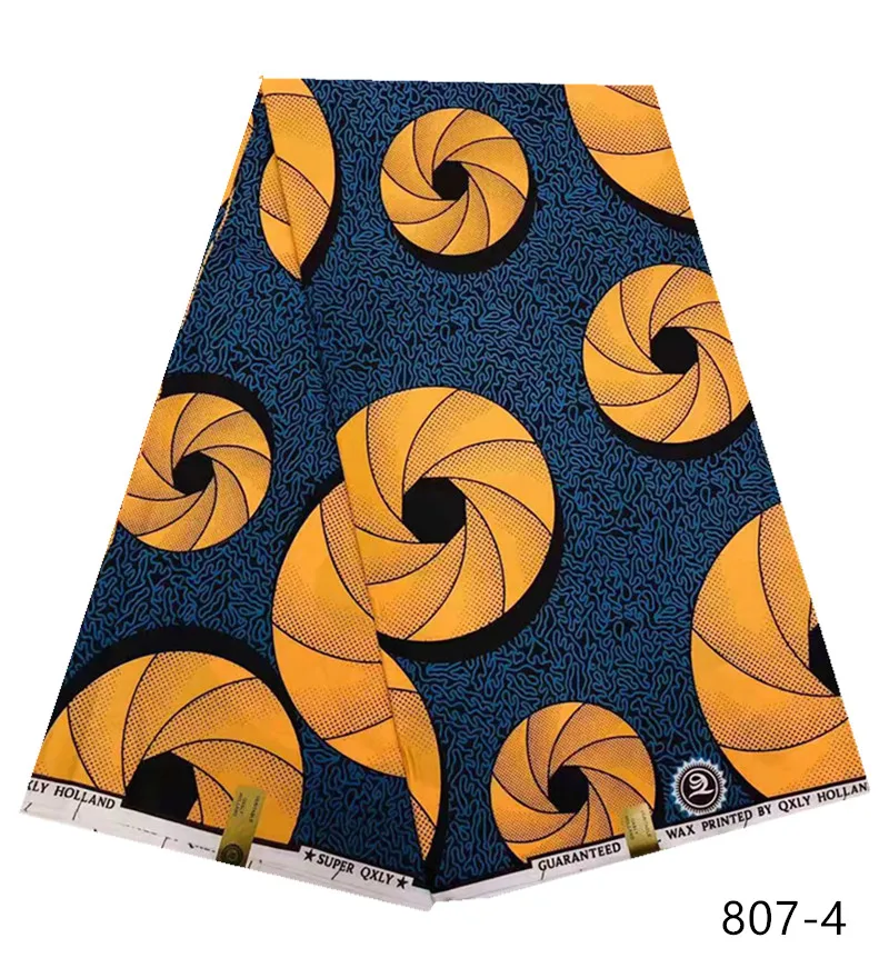 Новейший стиль 100% полиэстер ткань для платья оптом африканская Анкара