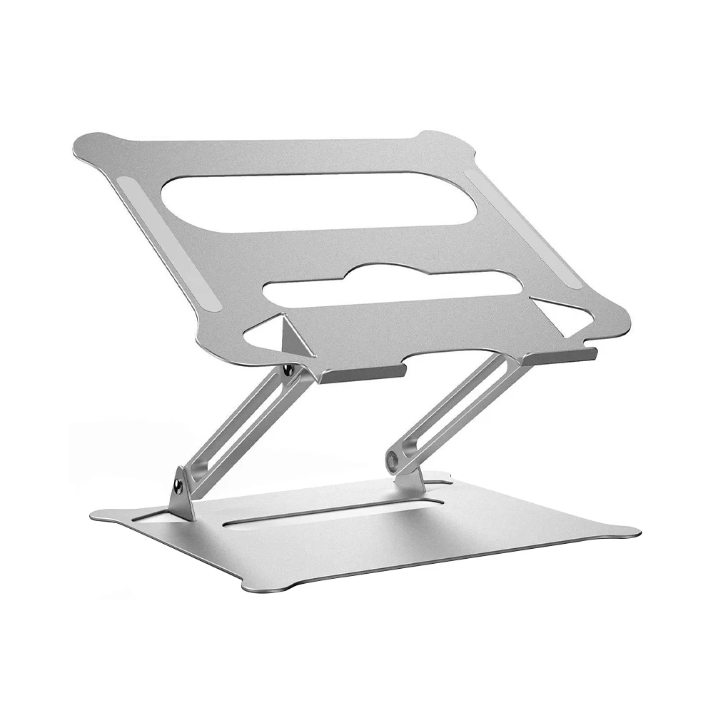 

Aluminum Alloy Adjustable Laptop Stand Folding Portable for Notebook MacBook Computer Bracket Lifting Cooling Holder Non-slip