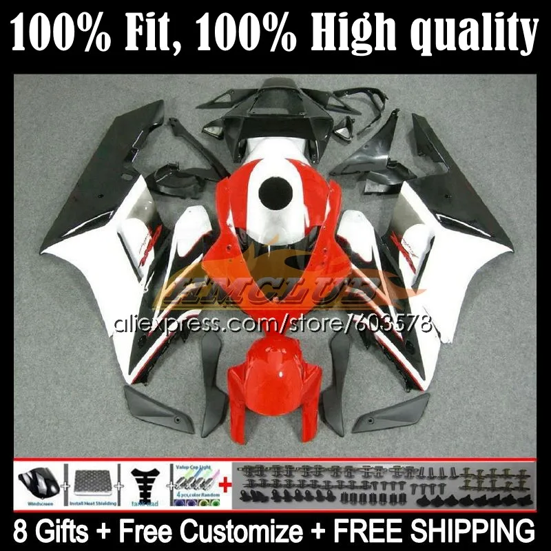 

Bodys Injection For HONDA CBR1000 CBR 1000 RR CC 1000CC 50CL.33 CBR1000RR 04 05 CBR 1000RR 2004 2005 OEM Fairings amel red