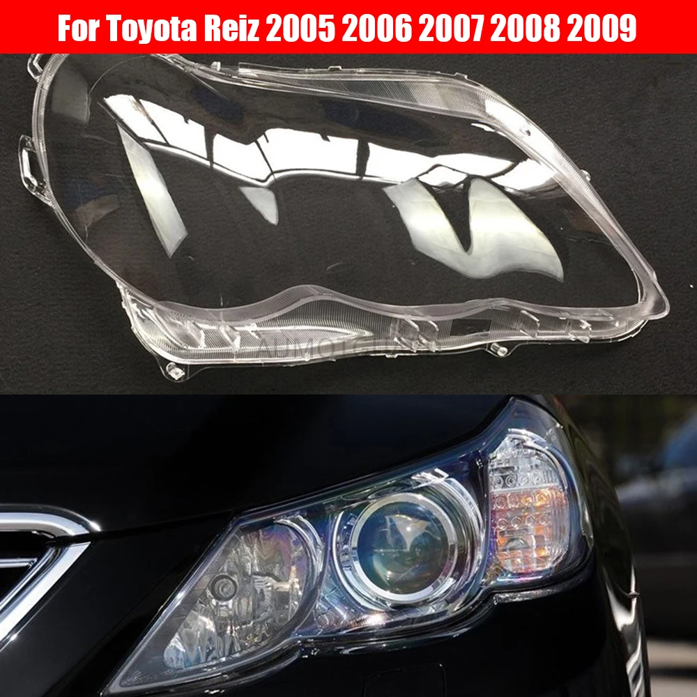 

Car Headlamp Lens For Toyota Reiz 2005 2006 2007 2008 2009 Car Replacement Auto Shell Cover