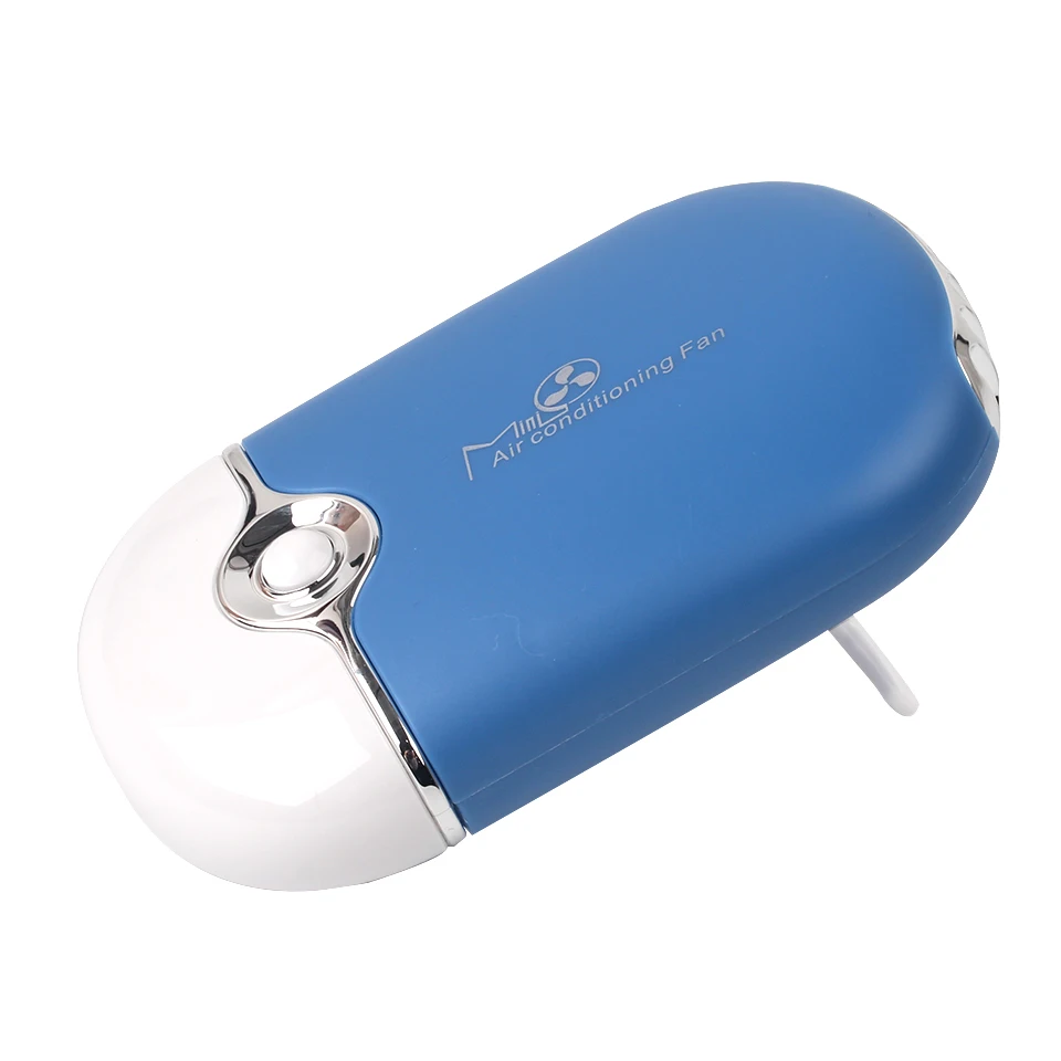 

USB Charge Portable Mini Fan Handheld Air Conditioning Cooling Refrigeration Fan Dryer for False Eyelash Polish Dryer Outdoor