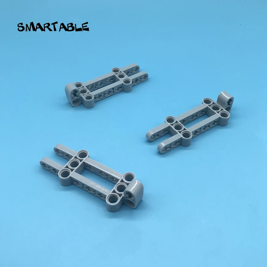 Smartable полулучевой двойной 3x8x2 строительные блоки кирпичи MOC детали игрушки для