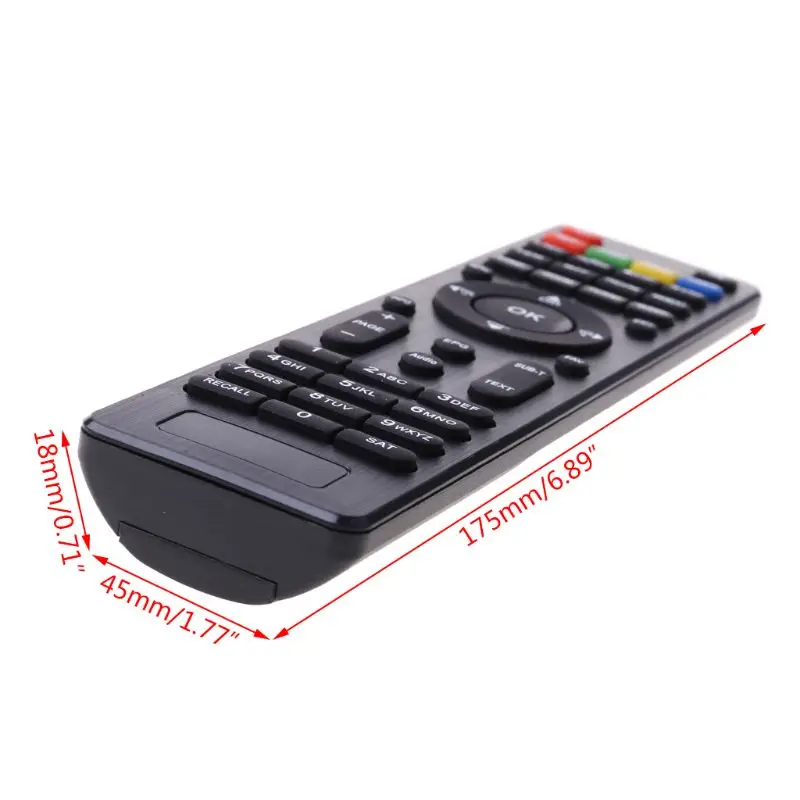 remote control controller replacement for freesat v7 hdv7 maxv7 combo tv box set top box satellite receiver accessories free global shipping