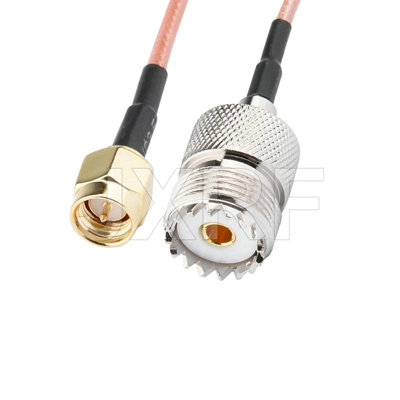 JXRF UHF SO239 розетка PL259 штекер SMA гнездо RG316 кабельный блок перемычка косичка
