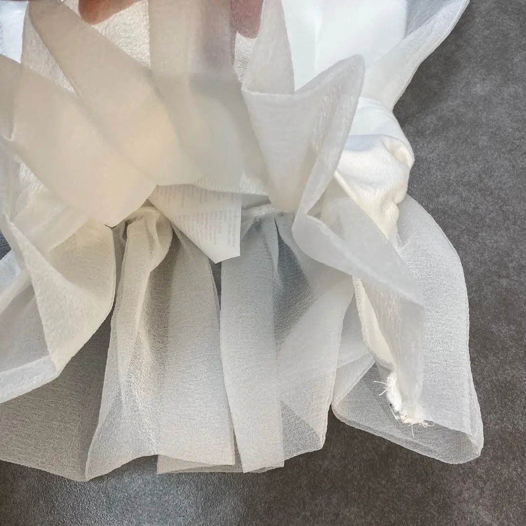 

ZCSMLL 2021 summer three-dimensional yarn tops decoration and receiving waist high-quality temperament women's camisole