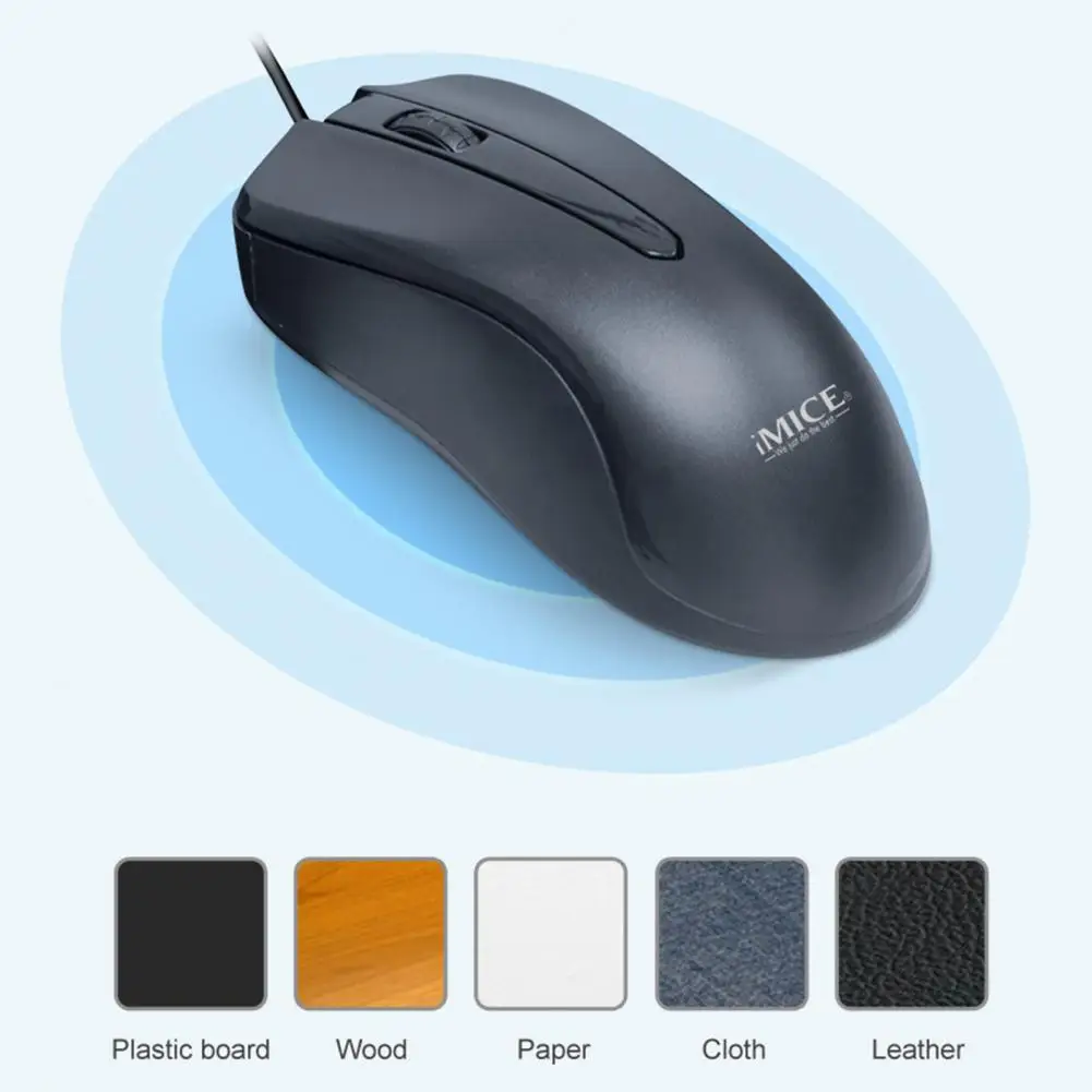 

KM-520 104 Keys Comfortable Typing For Both Hands Universal Non-slip USB Wired Gaming Keyboard Mouse Kit for Home Game Office