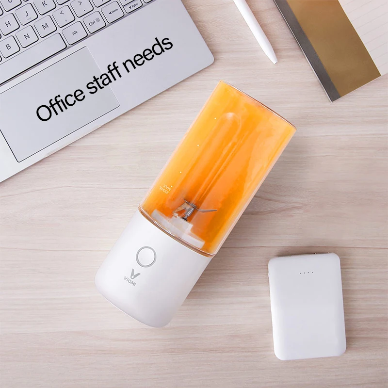 Xiaomi соковыжималка стеклянный миксер шнековая портативный кухонный комбайн 400 мл