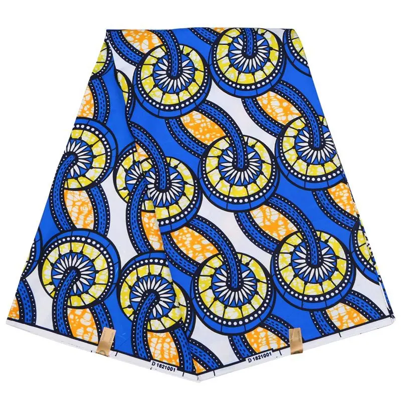 

Fashion Design Gothic Printed Fabric Wax Holland Fabrics for Uniform 6Yards\set