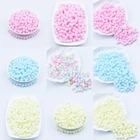 Меховые помпоны светло-желтого, розового и синего цветов, мягкие помпоны сделай сам, ручные помпоны, Свадебный декор, клей на ткани, аксессуары от 8 мм до 30 мм