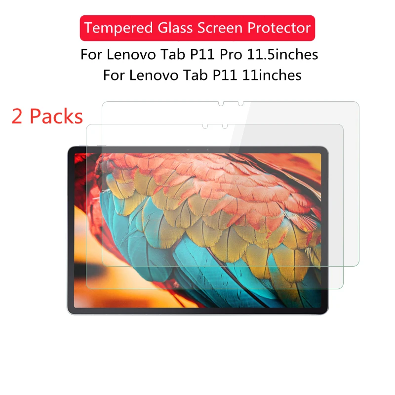 

2Pcs 2020 New Tempered Glass Screen Protector For Lenovo Tab P11 Pro 11 11.5 inches 0.3mm 9H Tablet Anti Scratch Protective Film