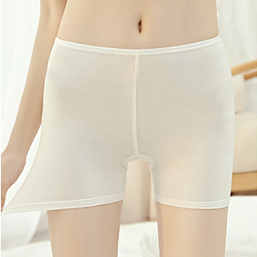 Модные женские короткие невидимые безопасные штаны нижнее белье сексуальные