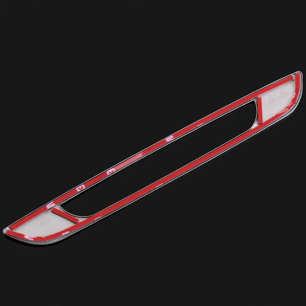 2018 г. Стайлинг автомобиля центральная консоль из нержавеющей стали с