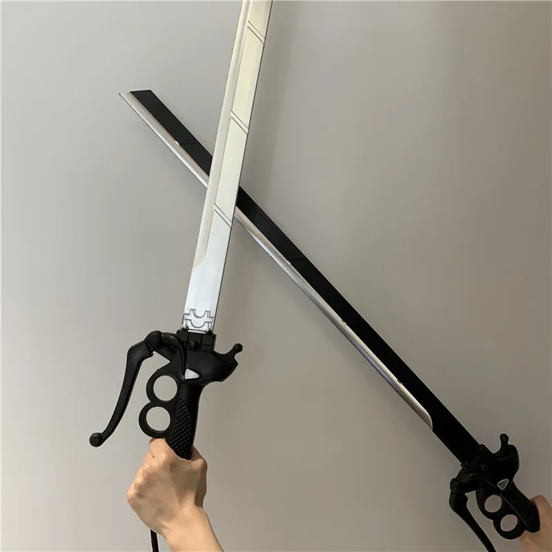 95cm Weapon Sword Mikasa Eren Rivaille Anime Cosplay 1:1 Gun Accessories Model | Costume Props