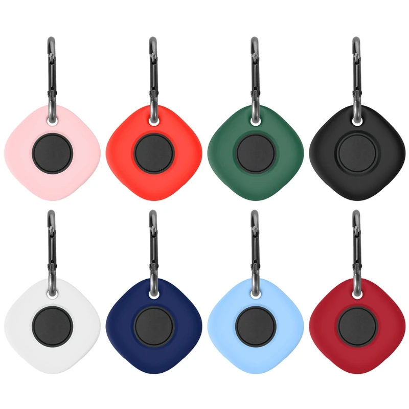 

Shockproof Protective Cover Soft Silicone Case Shell Protector for-S-amsung -Galaxy SmartTag Bluetooth Tracker