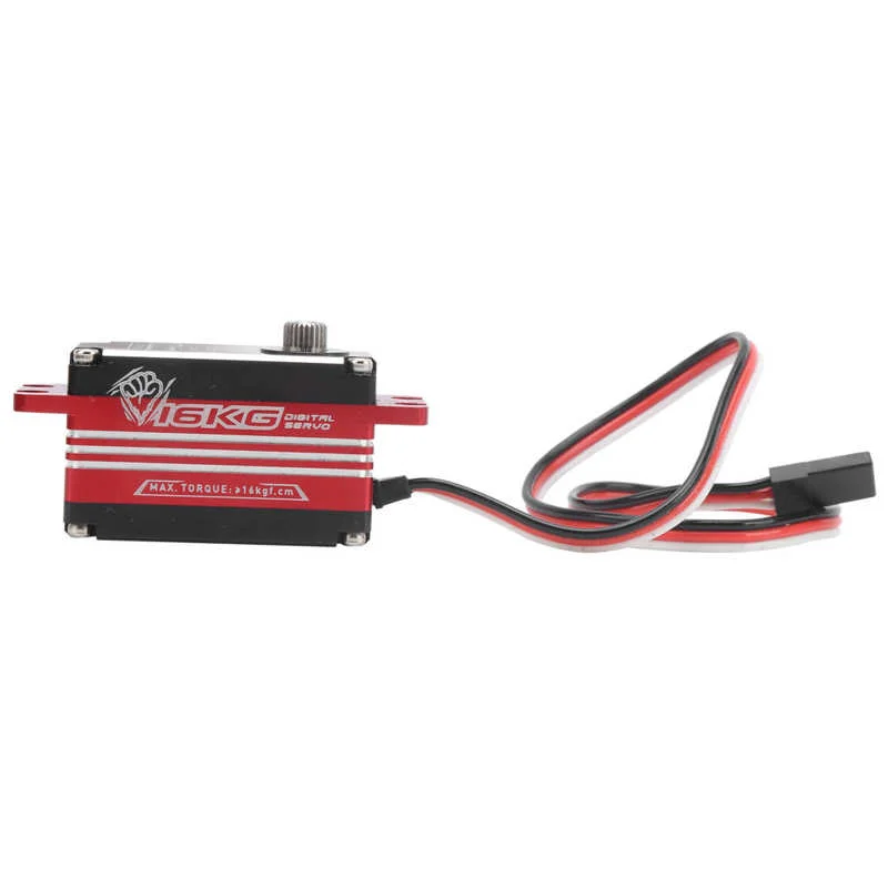 

Сервопривод на радиоуправлении SURPASS-HOBBY S1600M, 16 кг, с полым ротором, для радиоуправляемых внедорожников 1/10 1/12