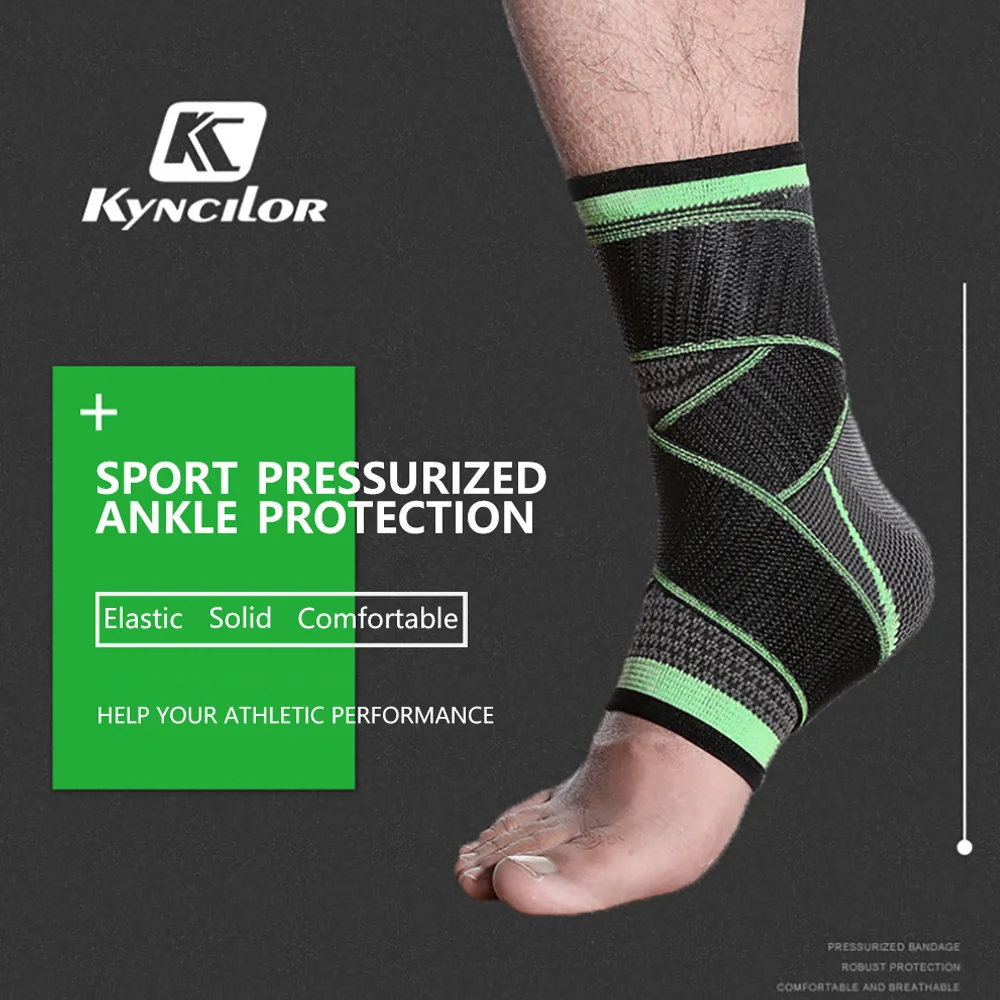 

2020 NEW 1PC outdoor protection ankle sand sand sports running basketball climbing guard knitted pressurized ankle strap