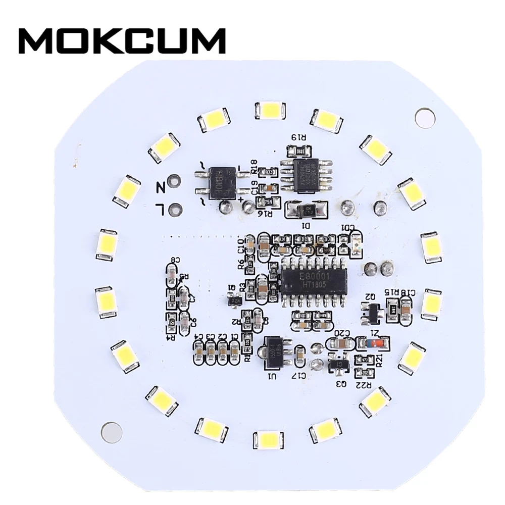 

Microwave Radar Sensor Module 5W 9W 12W White LED Lamp Smart Control for Aisle Corridor Human body induction lamp module