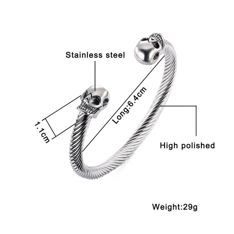 Оптовая продажа ювелирных изделий -- из нержавеющей стали крученый кабель