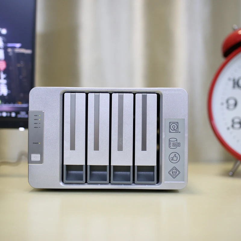 4bay чехол Raid 4 отсека Корпус для жесткого диска 3 5 дюймов Sata Hdd корпус Usb3.1 10 Гбит/с