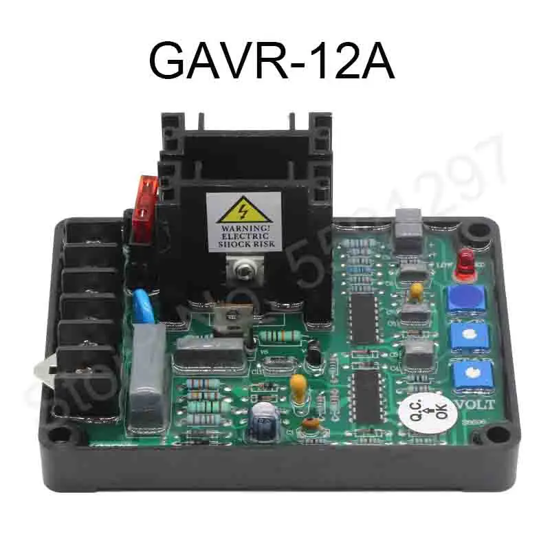 GAVR-12A автоматический регулятор напряжения AVR 12A для бесколлекторного генератора