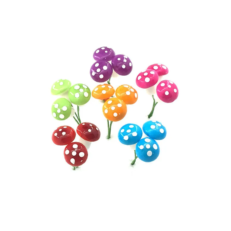 

1 Набор мини искусственный пенопласт горшечный декор из растений мини Гриб DIY для ремесла украшения для домашнего сада ремесла мох украшени...