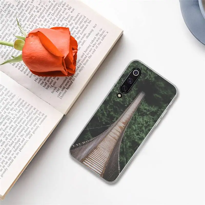 

Forest suspension bridge Phone Case For Xiaomi Redmi note 7 8 9 A t k30 max3 9 s 10 pro lite