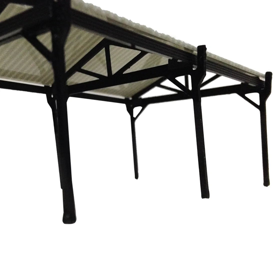 

1:87 HO Scale 3D Printed Car Shed Train Railway Model Scene Decoration