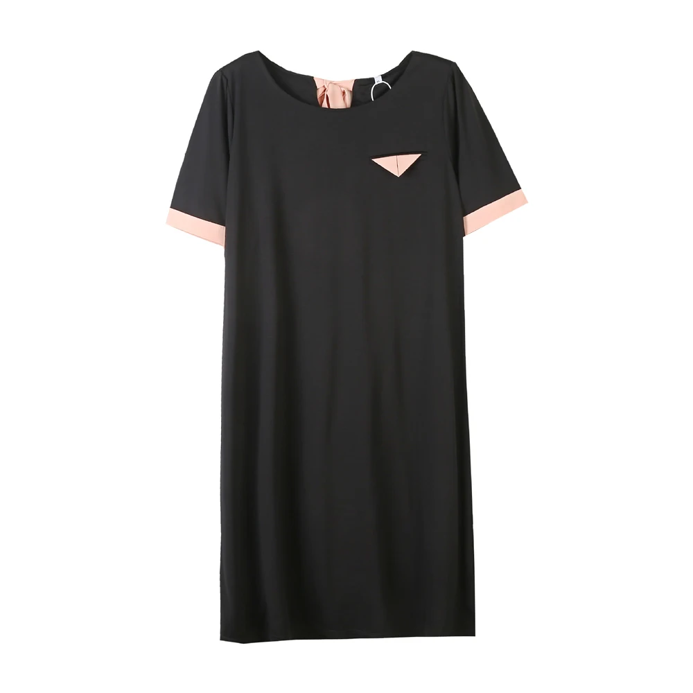 

Women Casual Loose Midi Dress Summer O-neck Short Sleeves A-line Plus Size T-shirt Dress 2021 Basic Beach Party Dresses Vestidos