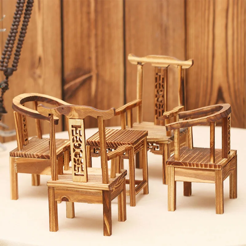 Семейная Игрушка имитация сада для матери мини-искусственное деревянное