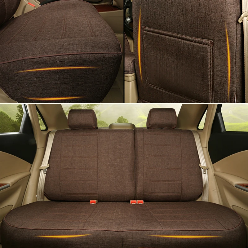 AutoDecorun Custom Automobile Seat Cover for Nissan X-TRAIL 2014 2015-2017 Covers Cars Seats Cushion Sets Accessories | Автомобили и