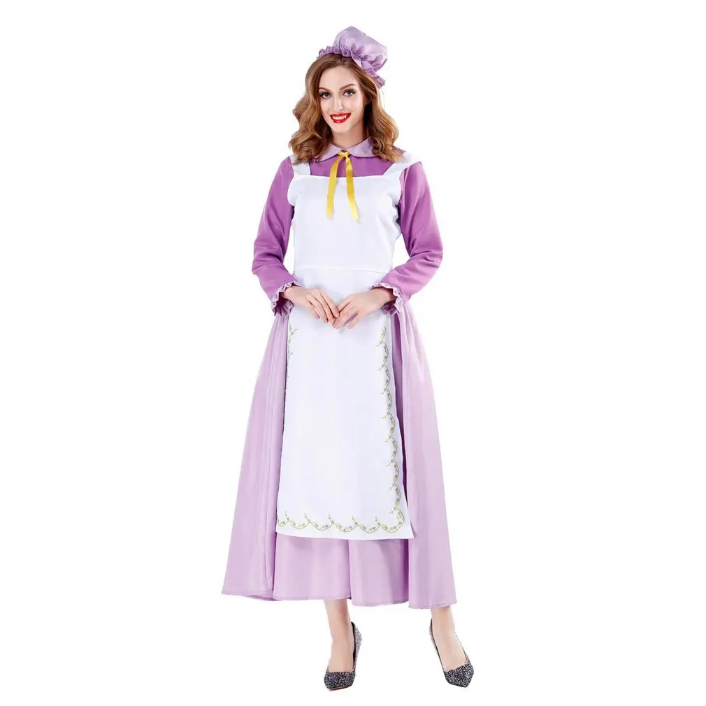 

Halloween Costume Tea Pot Mrs. Maid Costume Maid Countryside Cosplay Costume Comfortable Costume Cosplay Costume