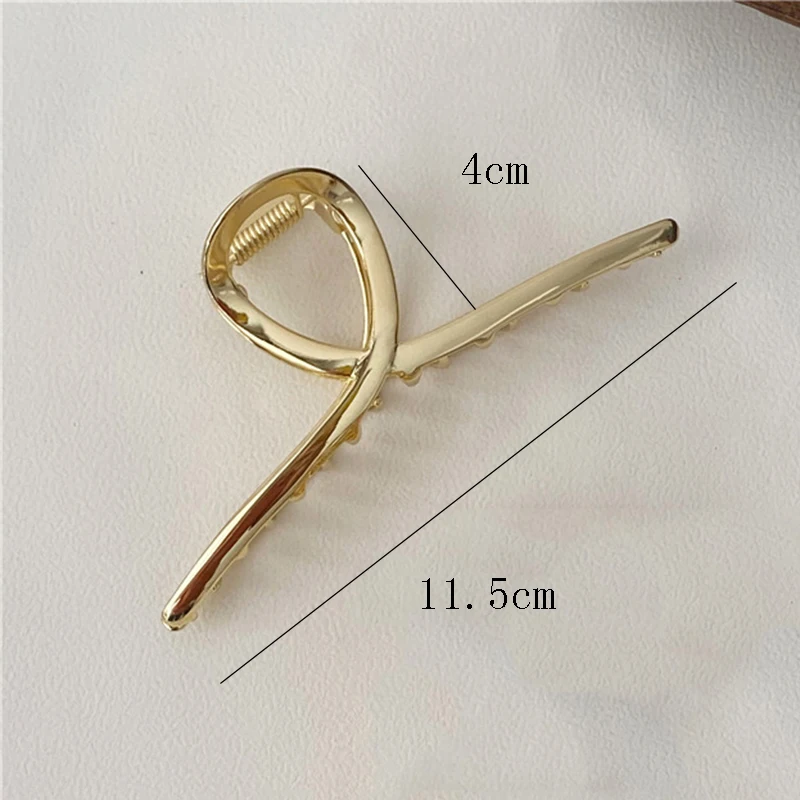 

Women Barrette Metal Hair Claws Hair Accessories Hairclips Hairpins Ladies Hairgrip Headwear Girls Ornaments Crab Bands