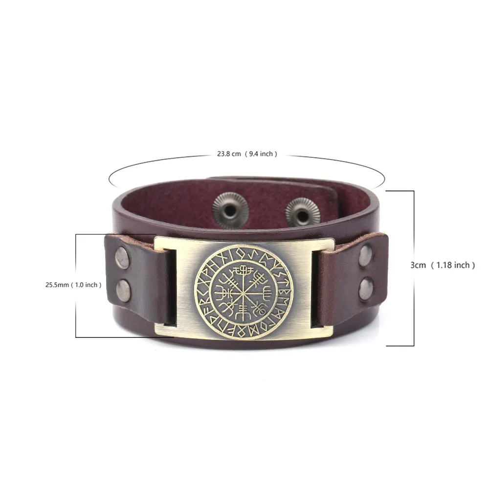Мой образец новинка дропшиппинг викингов вегвизир компас подвески браслет