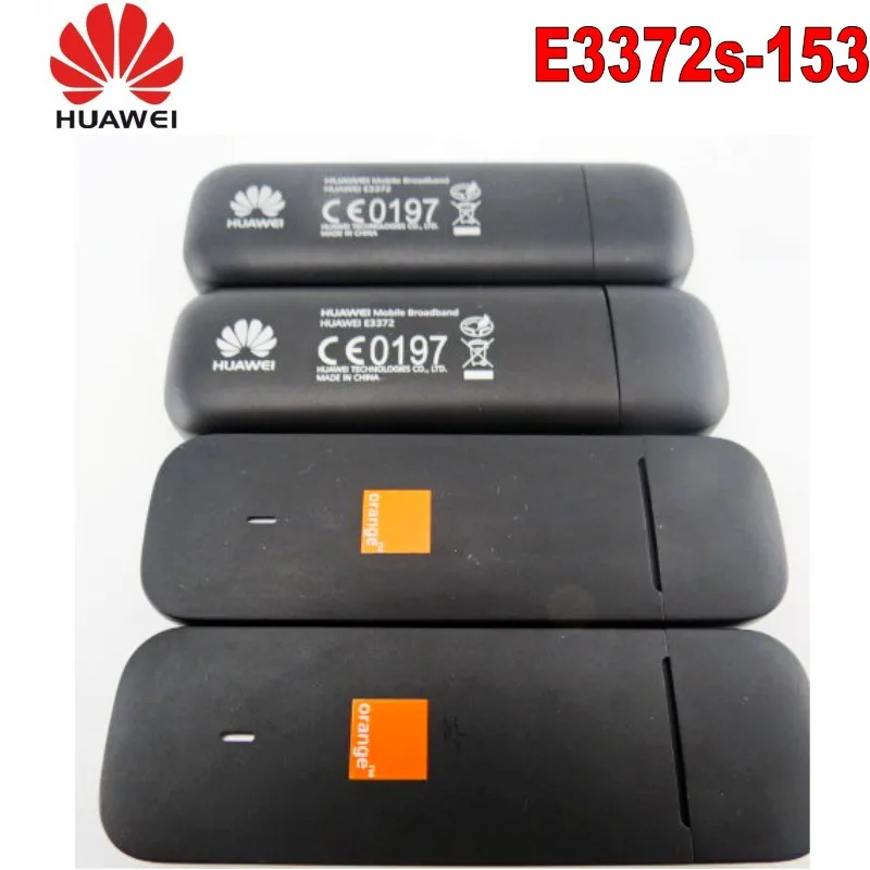 Разблокированный оригинальный HUAWEI E3372 4G LTE модем 150Mpbs с двойной антенной crc9 35DBI|e3372