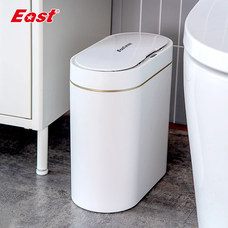 Intelligent Induction Motion Sensor Kitchen Trash Can East 8L Smart Sensor Trash Can Automatic Household Electronic Trash Can