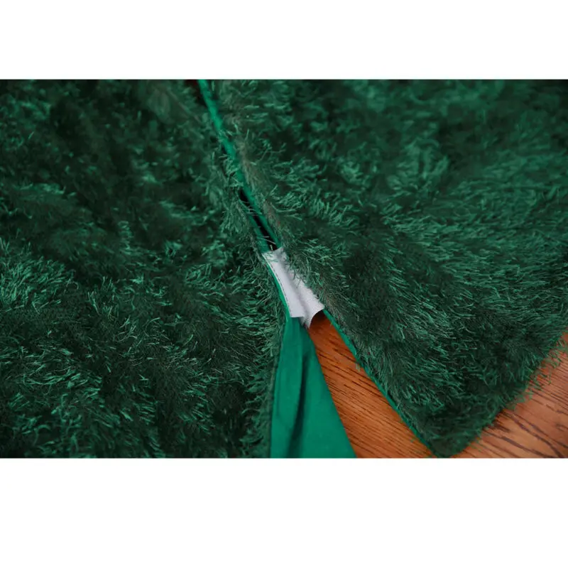 Новая искусственная зеленая трава юбки для рождественской елки украшение коврик