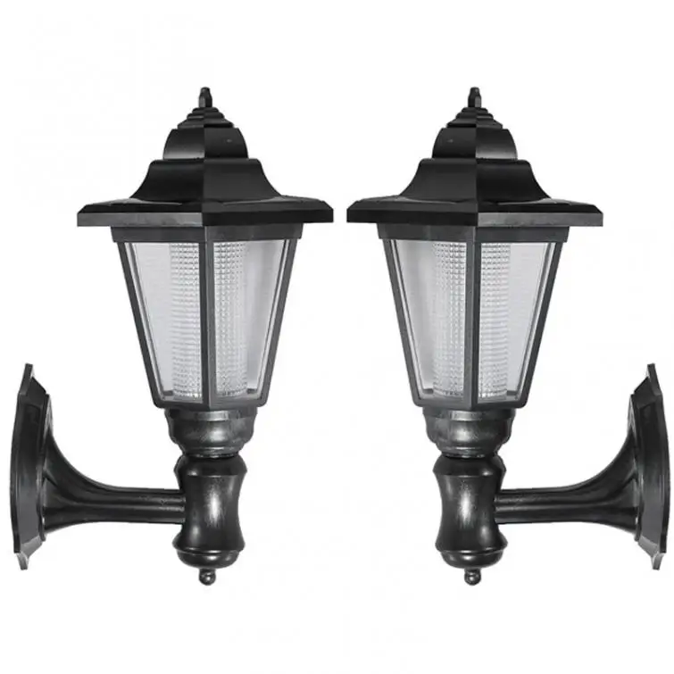 2 шт./лот уличный светодиодный энергосберегающий светильник на солнечной энергии