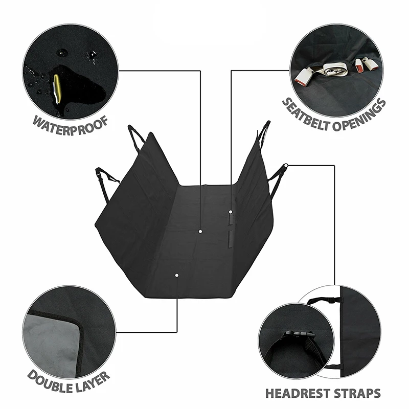 Чехол для на автомобильное сиденье перевозки собак домашних животных