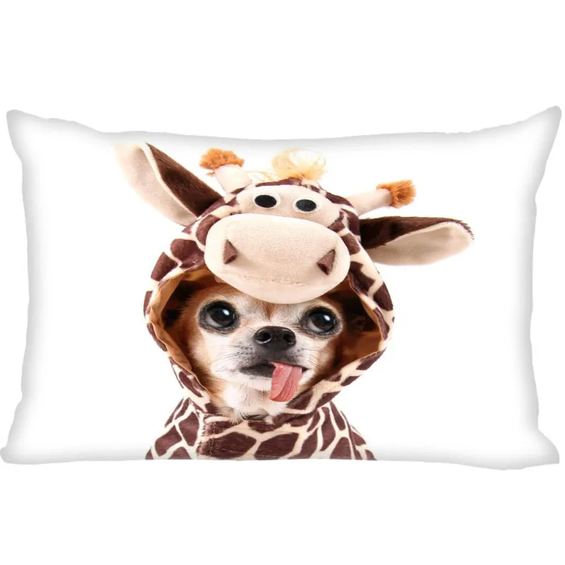 

Pet Dog Chihuahua Double Sided Rectangle Pillow Covers Bedding Comfortable Cushion/Good For Sofa/Home/Car Pillow Cases