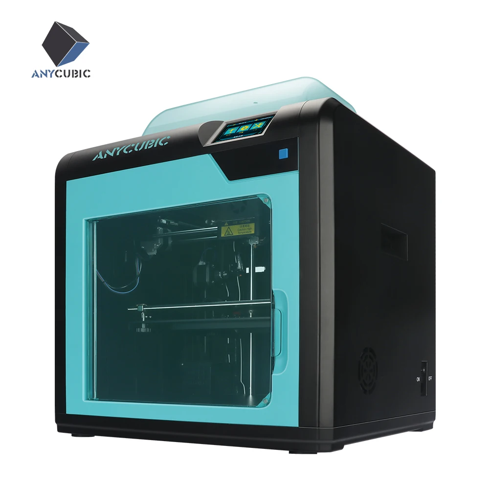 ANYCUBIC 4Max Pro 3d принтер большой объем 3 д комплект с PLA Ultrabase короткое расстояние