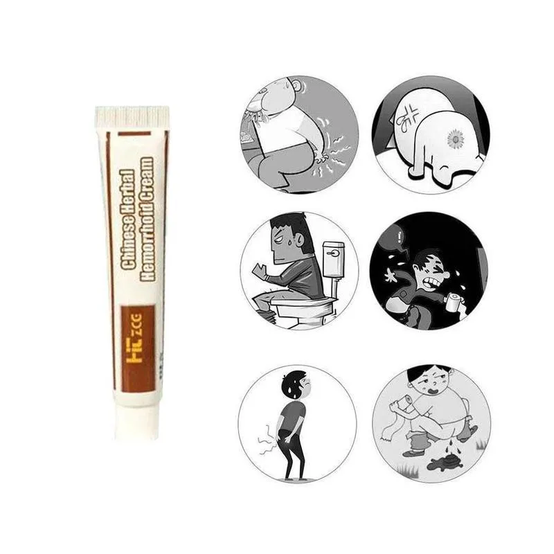 

35g Chinese Herbal Hemorrhoids Cream Internal Hemorrhoids External Piles J2L7