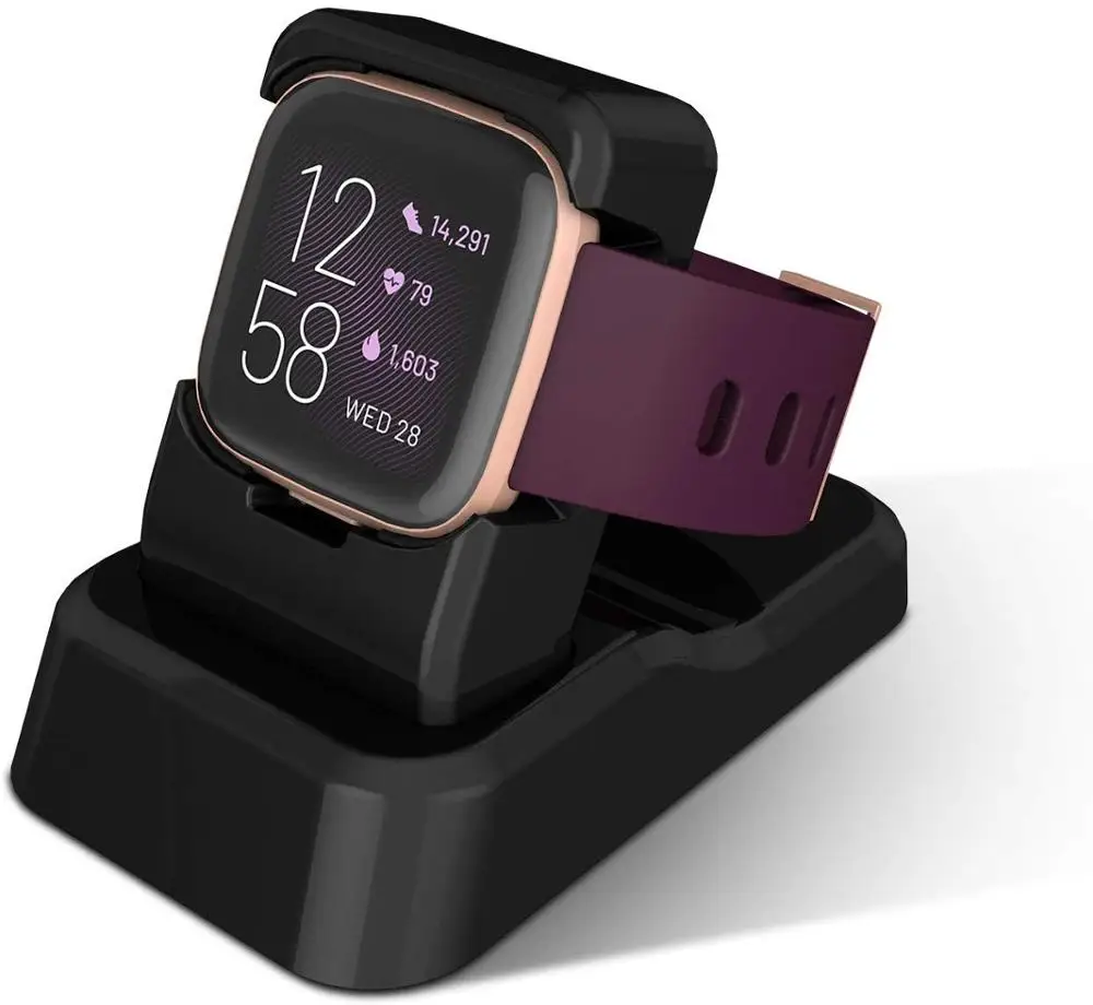 Док станция для зарядки и передачи данных через USB умных часов Fitbit Versa