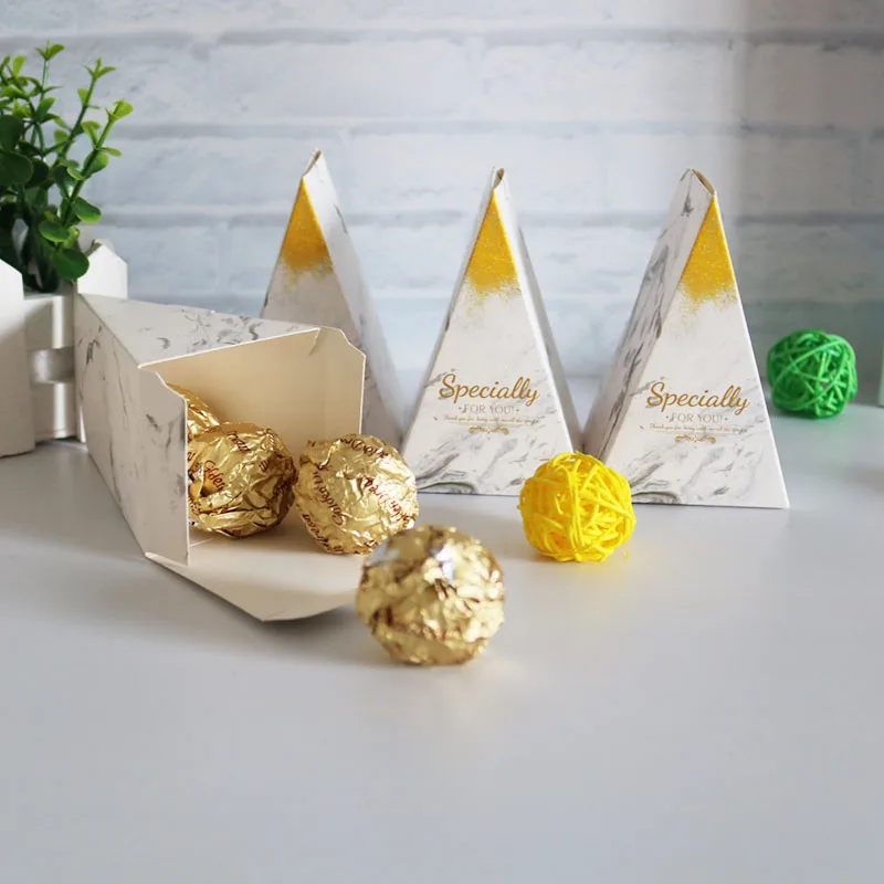 Коробка для конфет Dabonas 10 шт./лот синяя розовая белая мраморная коробка