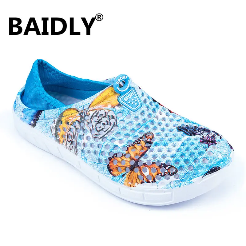 Сандалии женские для сада и пляжа дышащие кроссовки плавания легкие шлепанцы