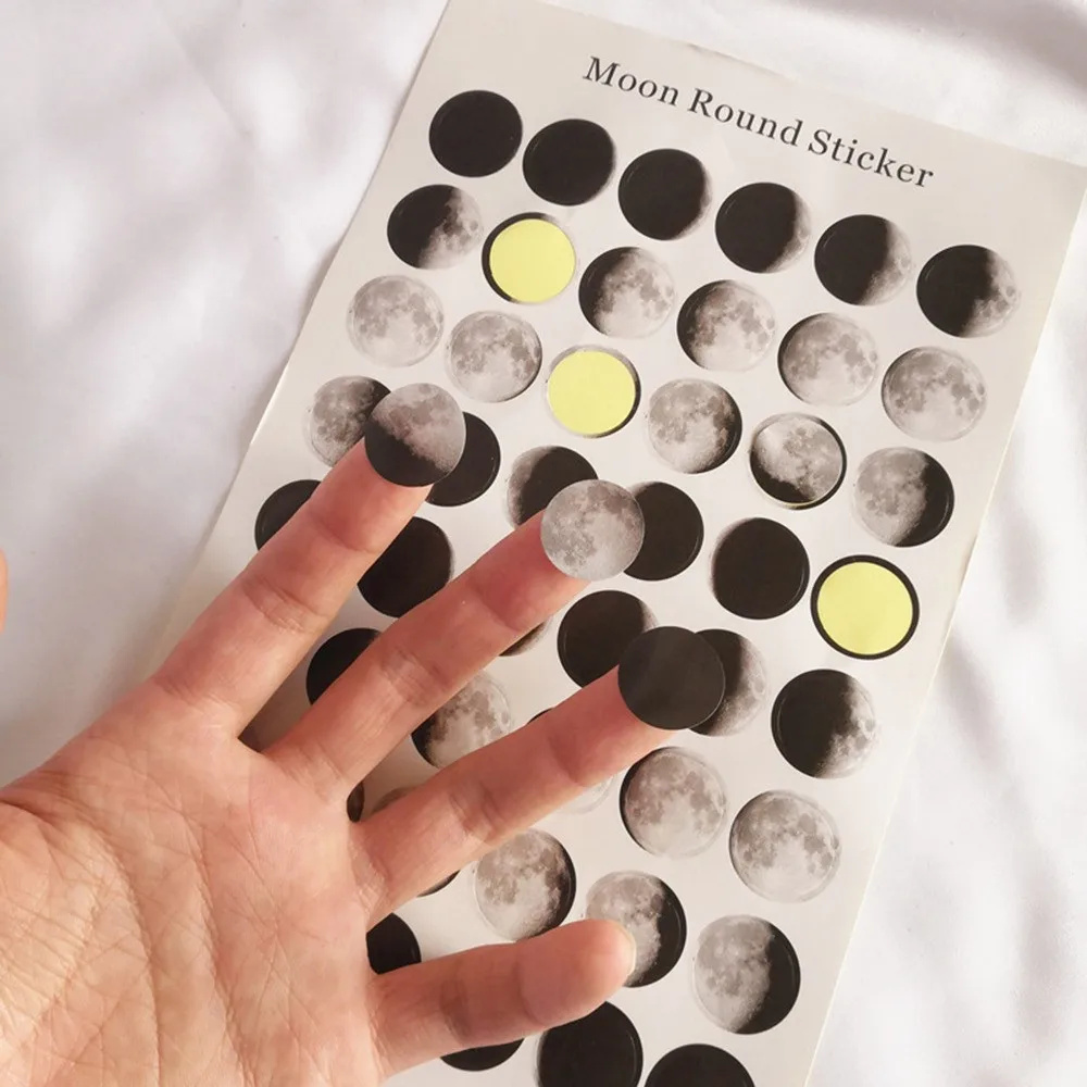 DIY наклейки Dot Morandi Earth color Moon альбом для скрапбукинга фотообои журнал проект